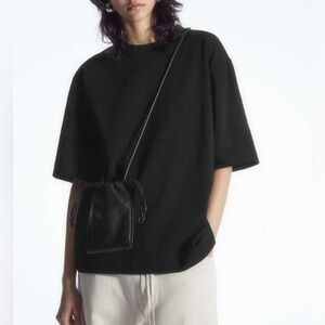 COS Oversized shirt size small in black